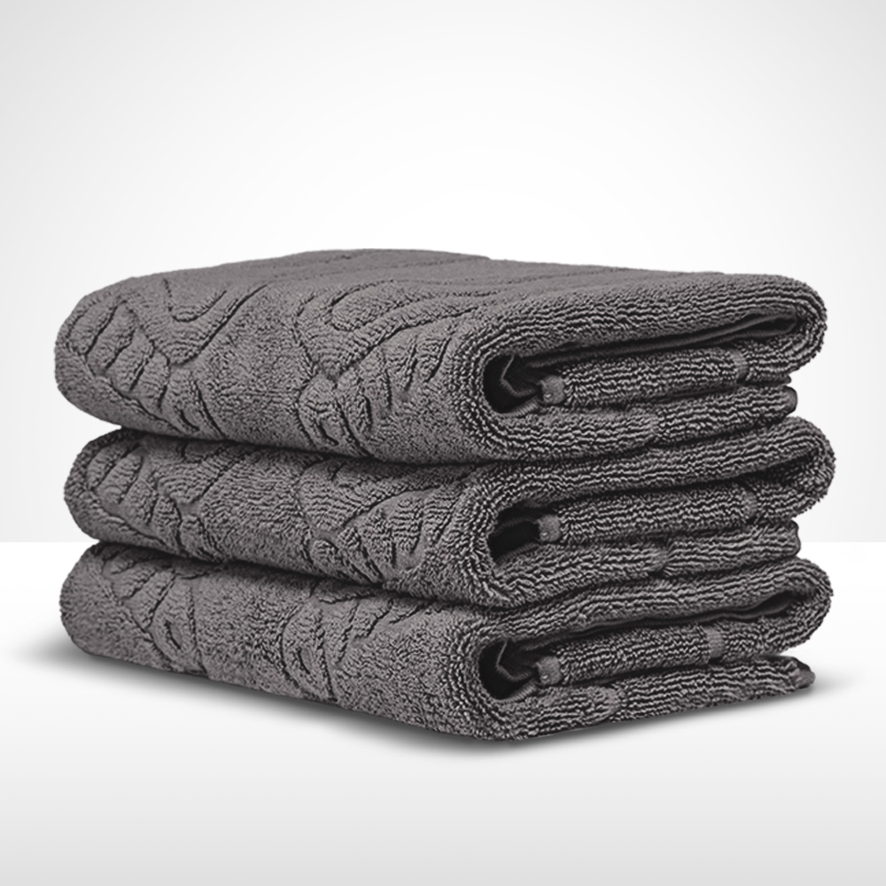 Gris Dywanik łazienkowy 3 sztuki ułożone jedna na drugiej