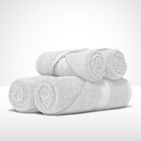 ręcznik kąpielowy bawełniany 50x100 cm biały