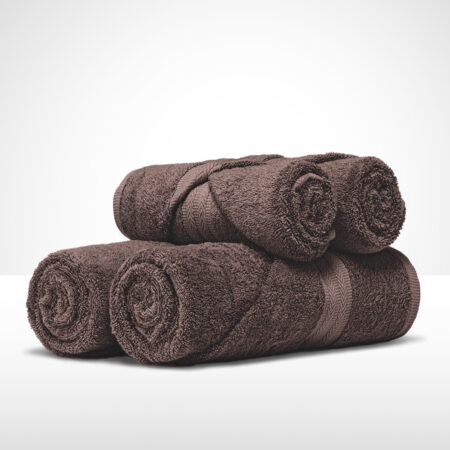 ręcznik kąpielowy bawełniany 50x100 cm kawowy