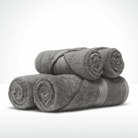 ręcznik kąpielowy bawełniany 50x100 cm stalowy