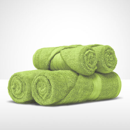 ręcznik kąpielowy bawełniany 70x140 cm limonkowy