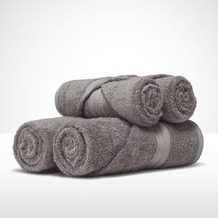 ręcznik kąpielowy bawełniany 70x140 cm stalowy