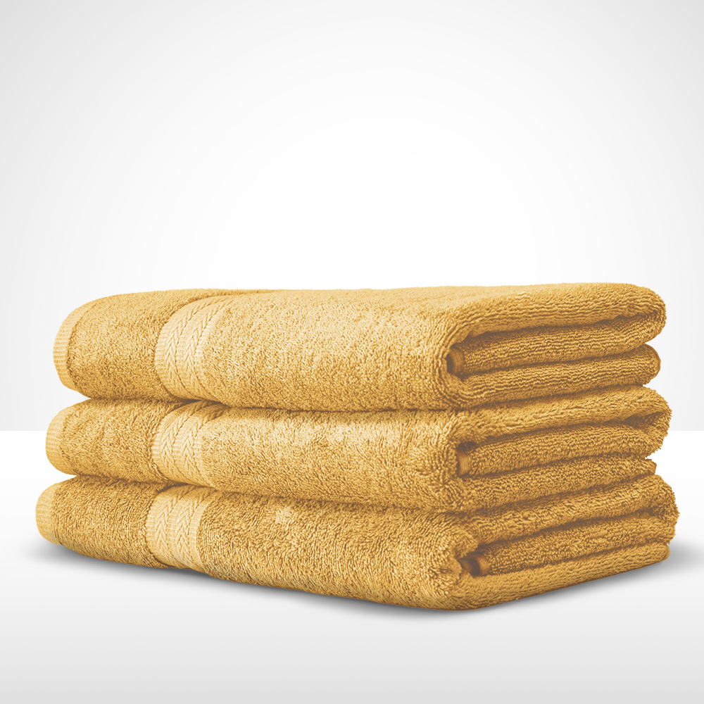 reczniki-kapielowe-50x100-zolty ręczniki kąpielowe żółty 50x100