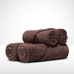 Ręcznik bawełniany bordiura coffee