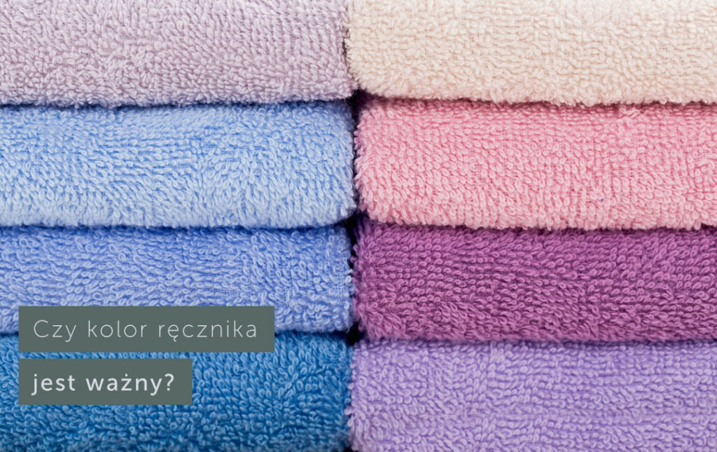 Czy kolor ręcznika jest ważny? 8 różnych kolorów ręczników w kompozycji